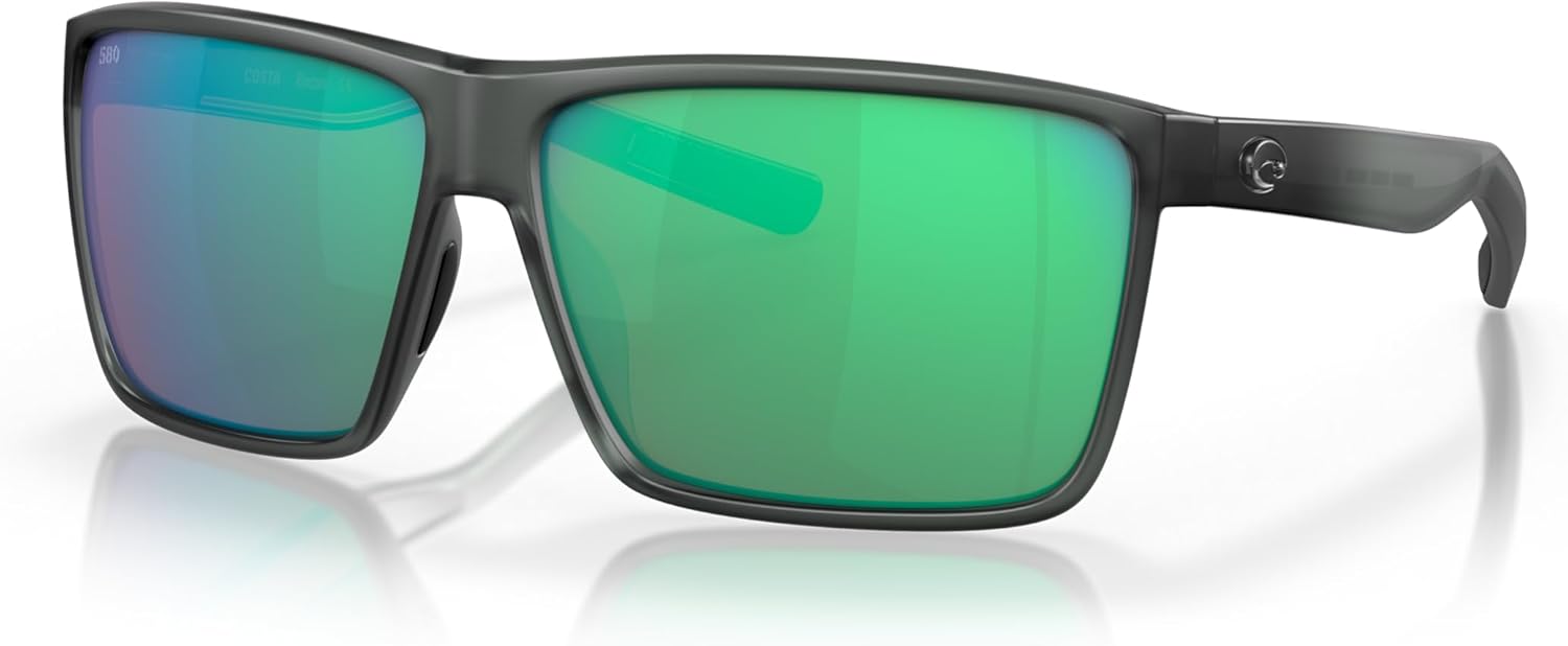 Costa Del Mar Men's Rincon Fishing and Watersports Rectangular Sunglasses 63 mm...