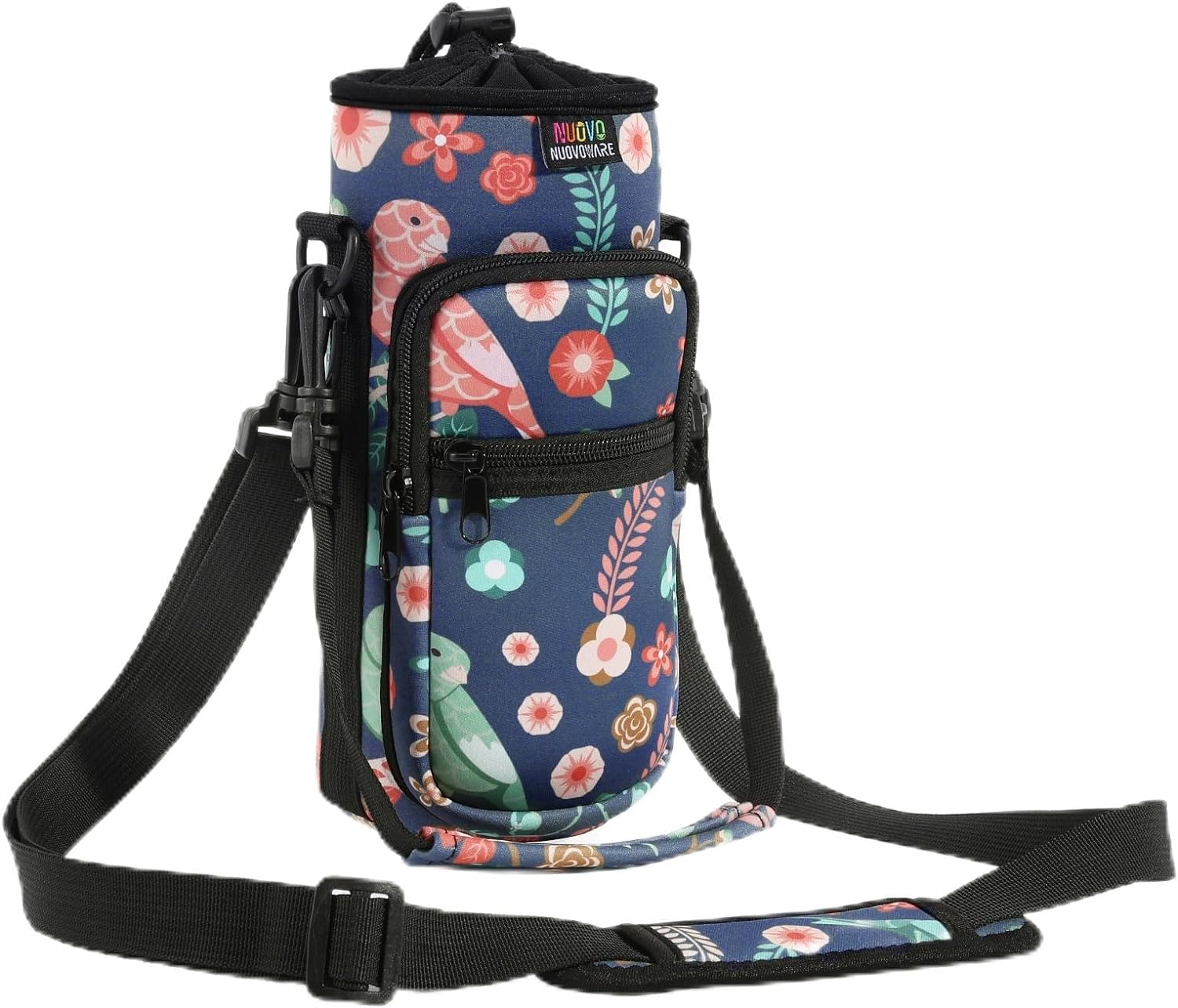 Nuovoware Water Bottle Carrier Bag, 25oz/32oz Bottle Pouch Holder, Adjustable Sh...