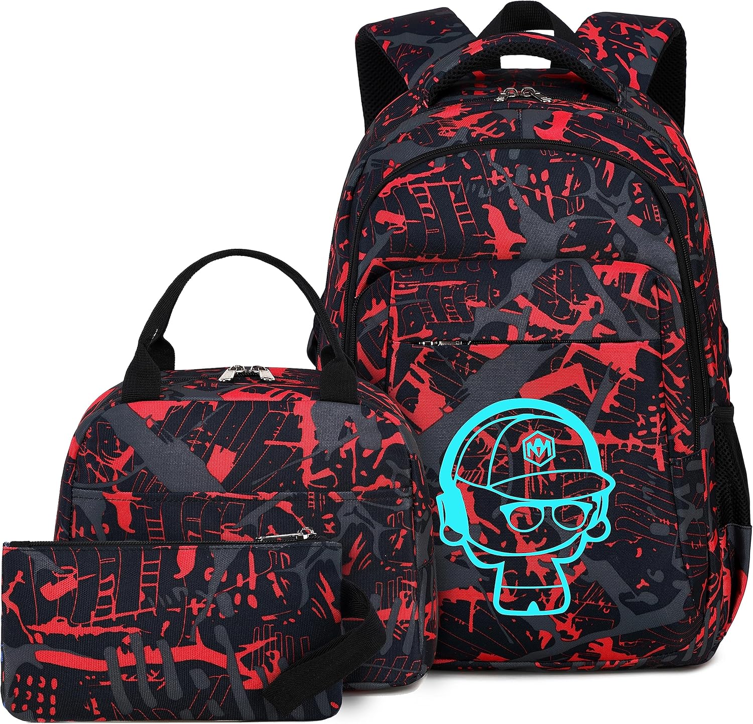 LEDAOU Kids Boys Backpack, Special School Bags for Teens, Innovative Bookbags Se...