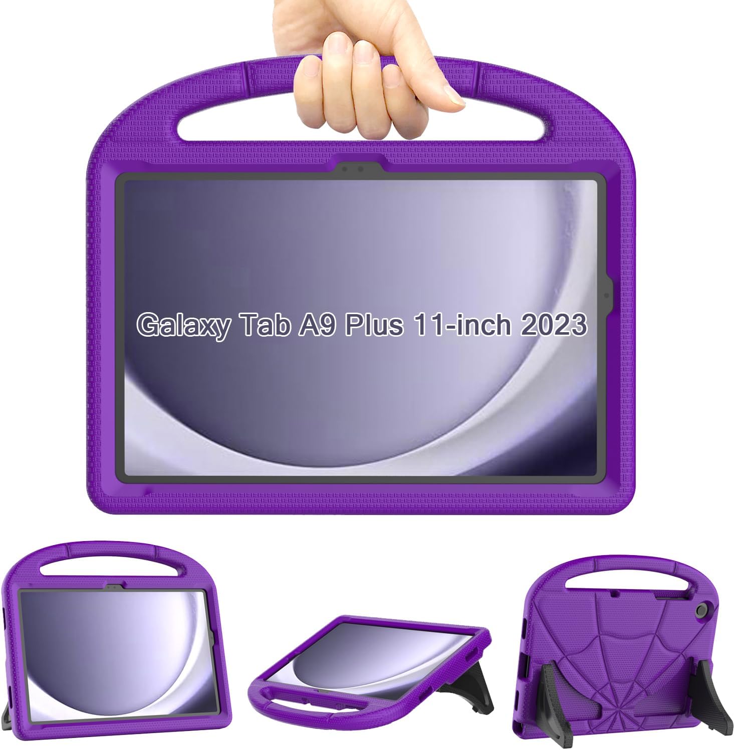 Kids Case for Samsung Galaxy Tab A9 Plus 11 inch 2023, Mansiruyi Lightweight Sho...