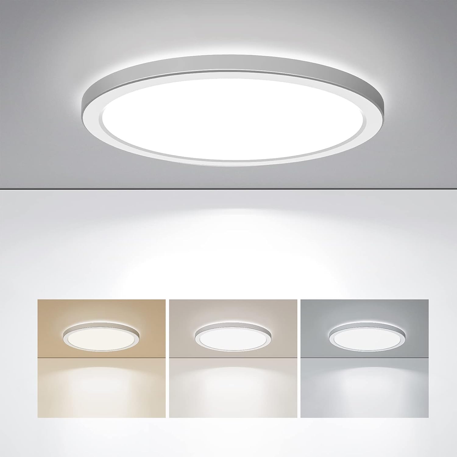 BLNAN LED Flush Mount Ceiling Light, Special Hardwire Light Fixture, Innovative...