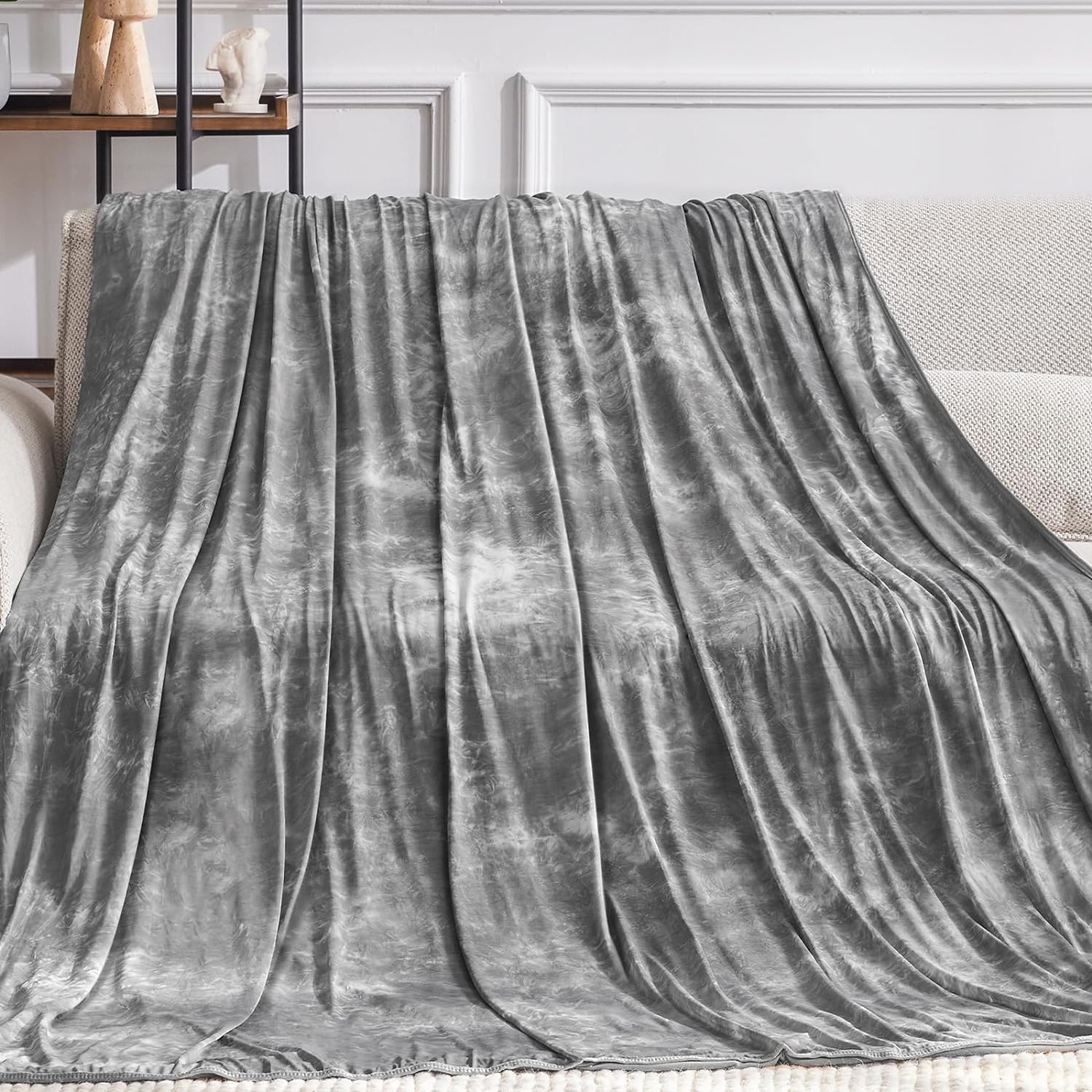 Guohaoi Cooling Throw Blanket for Hot Sleepers,Decortive Tie Dye,Arc-Chill Q-Max...