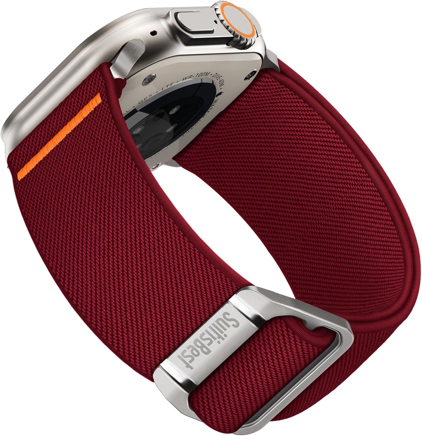 Suitisbest Sport Straps Compatible for Apple Watch Ultra 2 Straps 49mm 45mm 44mm...