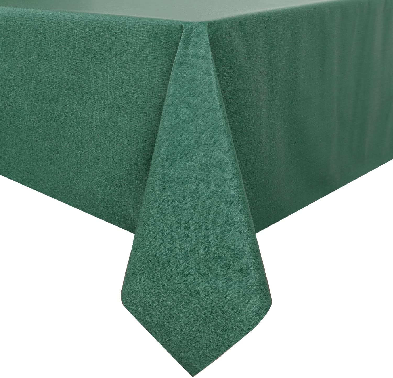 Romanstile Christmas 100% Waterproof PVC Tablecloth, Rectangle Oil Spill Proof S...