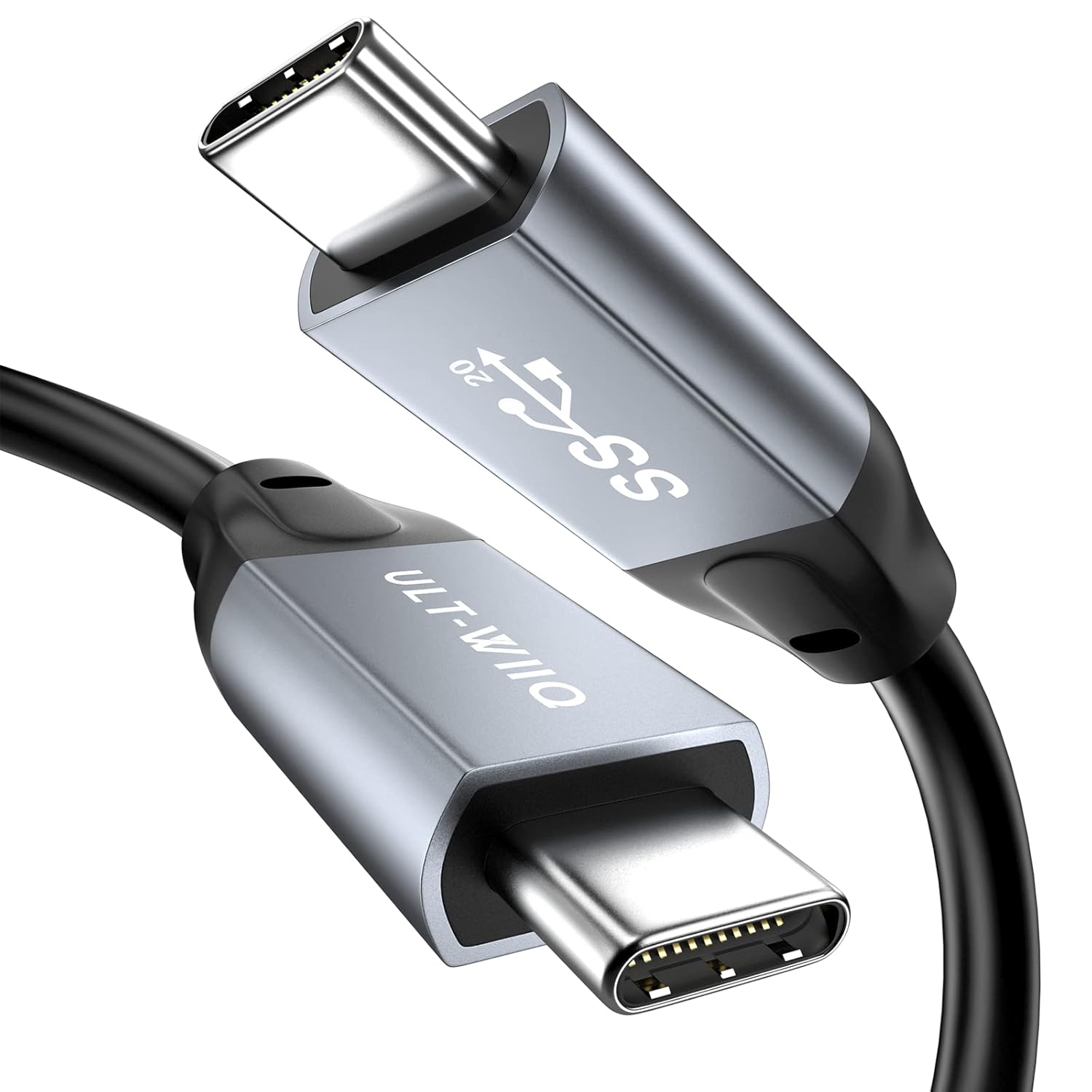 USB C to USB C Cable 100W, 20Gbps Ultra Flexible USB 3.2 Gen2x2 Data Cable, PD 5...