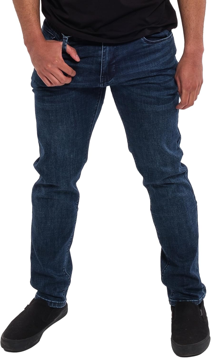 Kenneth Cole REACTION Men's Jeans, Special Slim Fit Jeans with 2-Way Stretch, In...