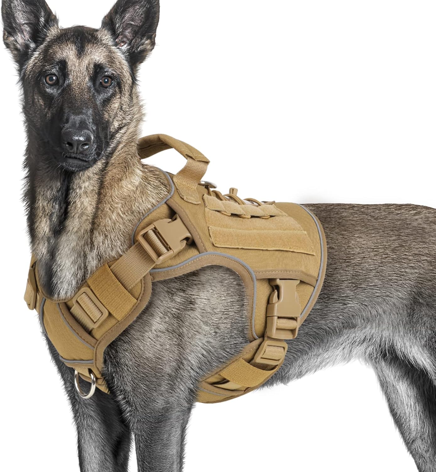 Tactical Dog Harness Vest, Special Harness Vest with Handle for Large Medium Dog...