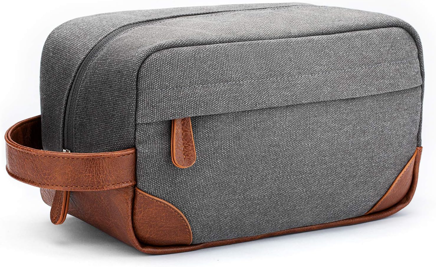 Vorspack Toiletry Bag Hanging Dopp Kit for Men Water Resistant Canvas Shaving Ba...