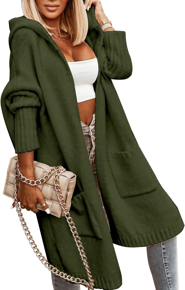 **Best Aoysky Womens Outerwear, Special Long Cardigans Cable Knitted, Innovative...