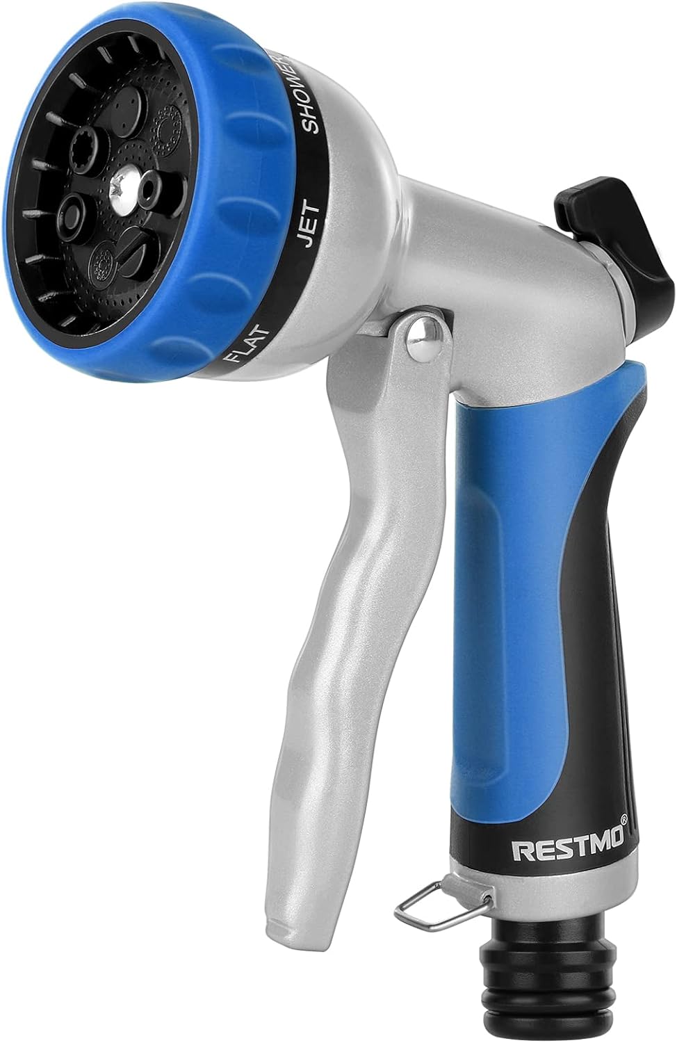 RESTMO Hose Pipe Spray Gun, Heavy Duty Garden Hose Spray Gun, High Pressure Hose...