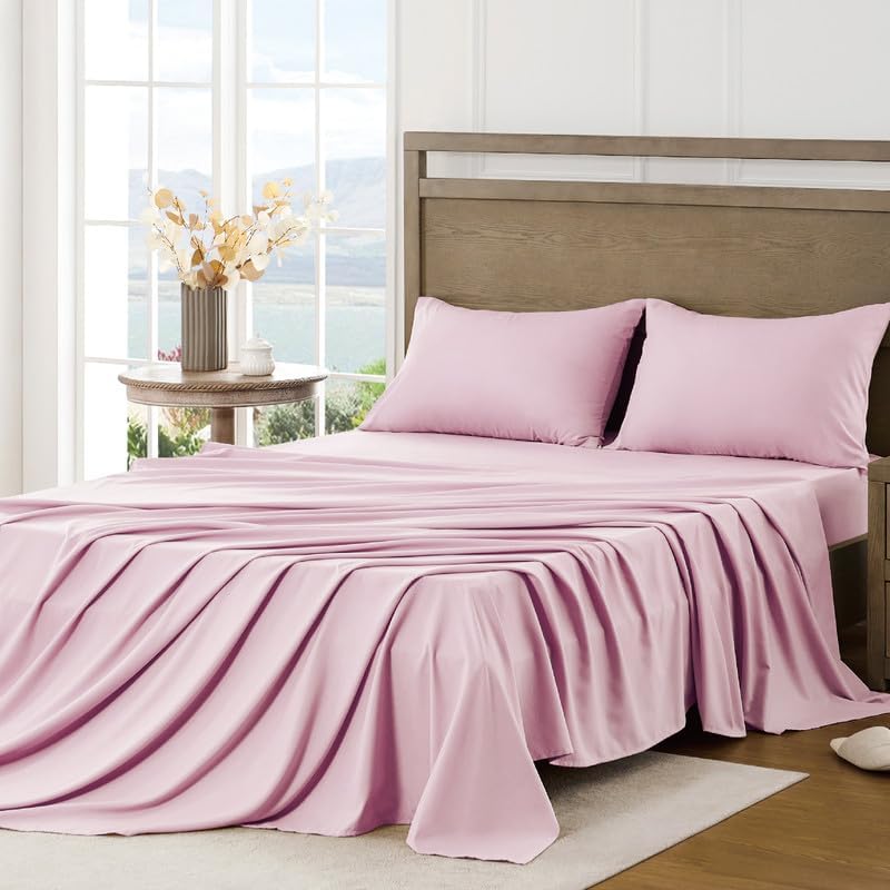 FreshCulture Twin Bed Sheets, Ultra Soft Sheets for Twin Bed, Special Brushed Mi...