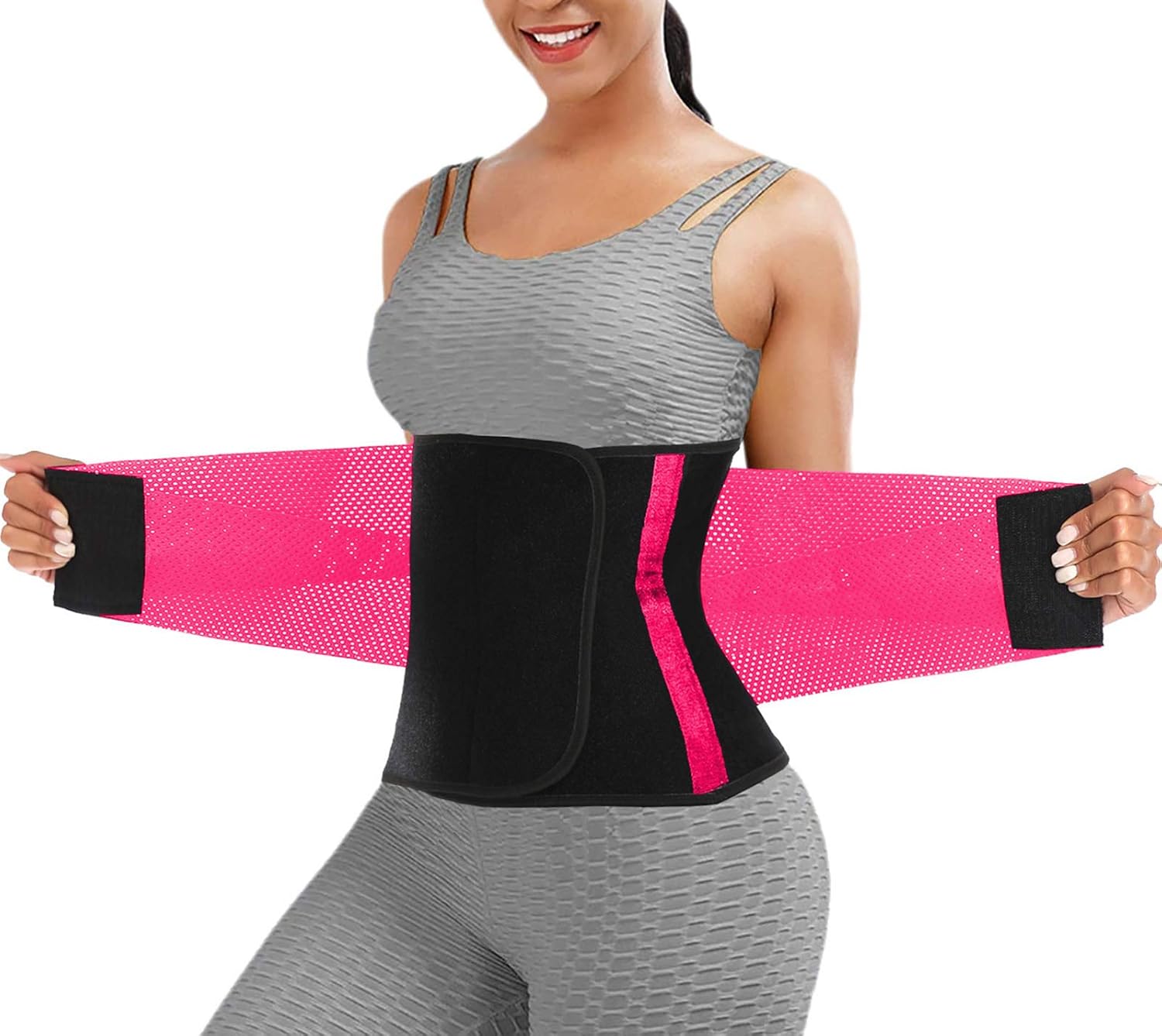 Waist Trainer Belt for Women Man - Waist Trimmer Ab Belt - Tummy Control Body Sh...