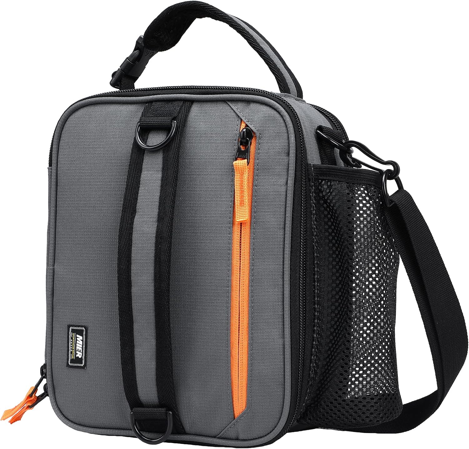 MIER Expandable Lunch Bag Insulated Lunch Box for Men to Work Travel Portable Lu...