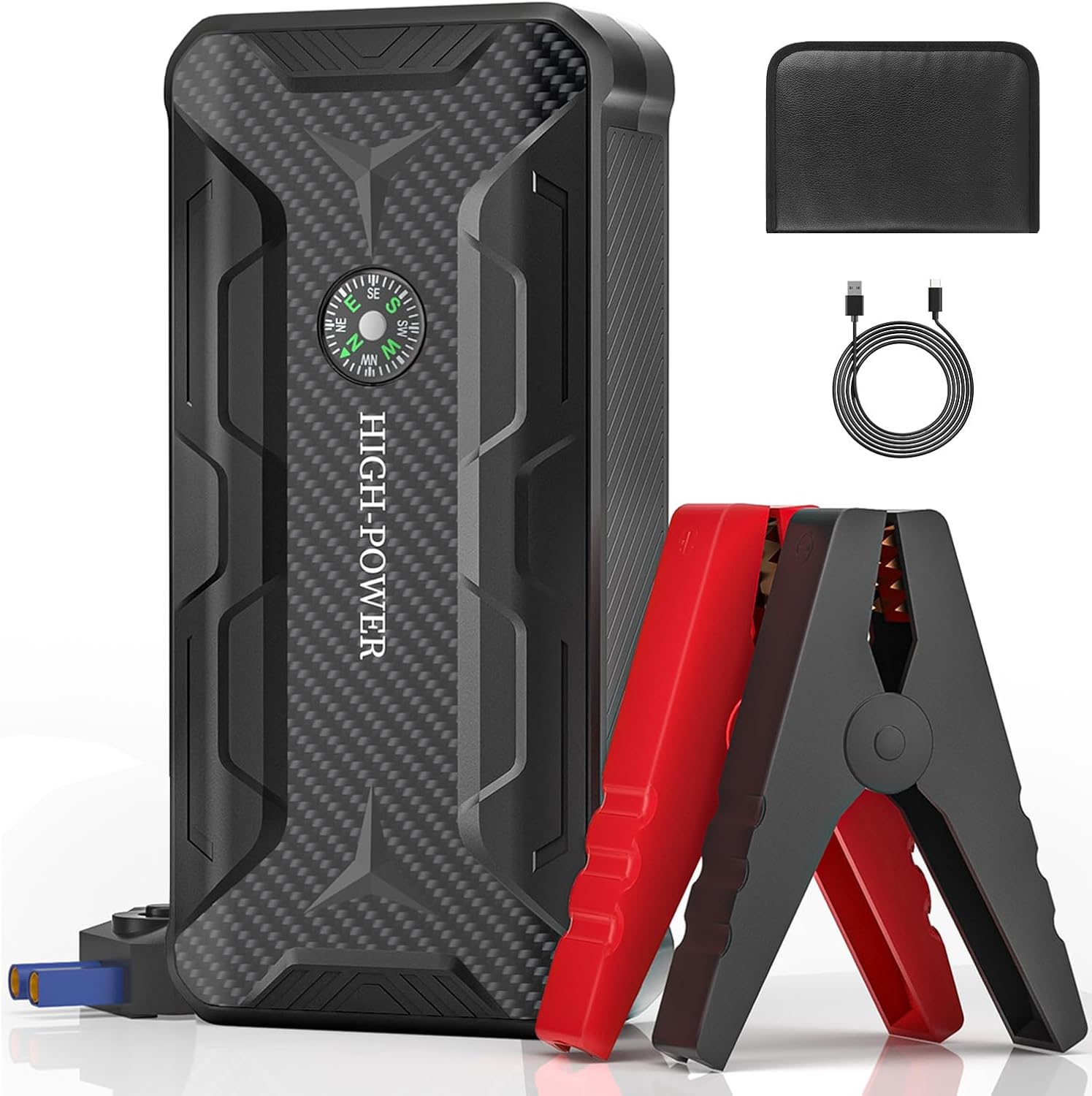 Portable Car Jump Starter, Special Car Battery Charger for Up to 8.5L Gas, Affor...