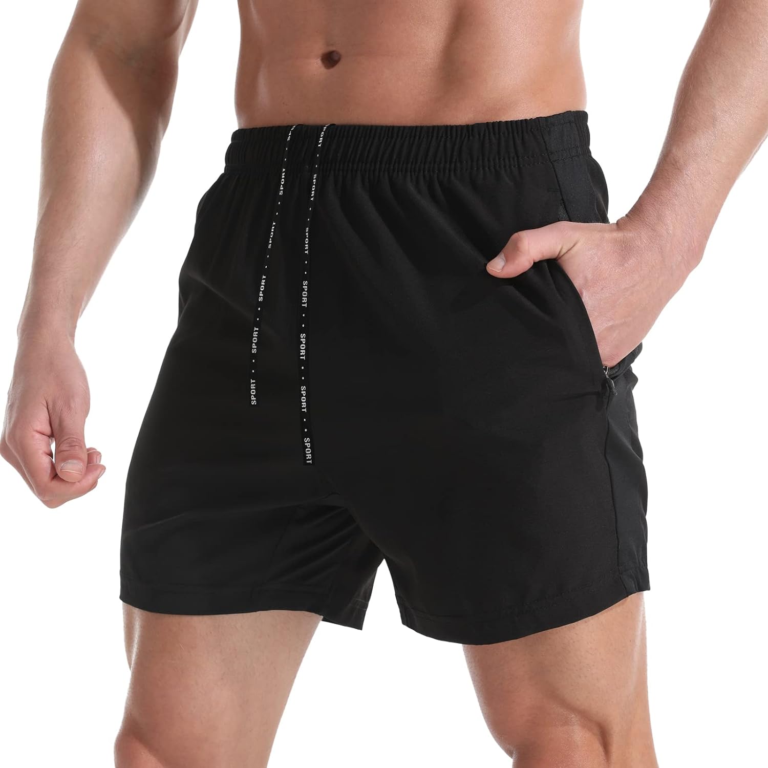 VPOS Gym Shorts, Lightweight Mens Athletic Shorts with Quick Dry Features, Speci...
