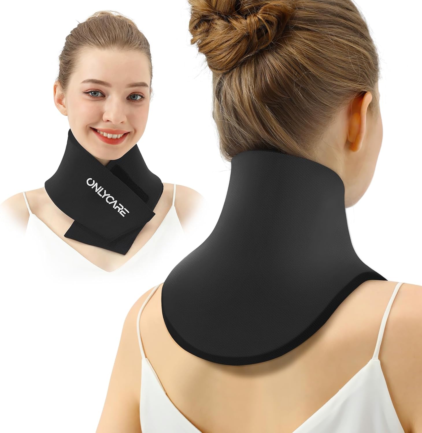 ONLYCARE Neck Ice Pack Pain Relief - Upgraded Gel Shoulder Ice Packs for Sports...