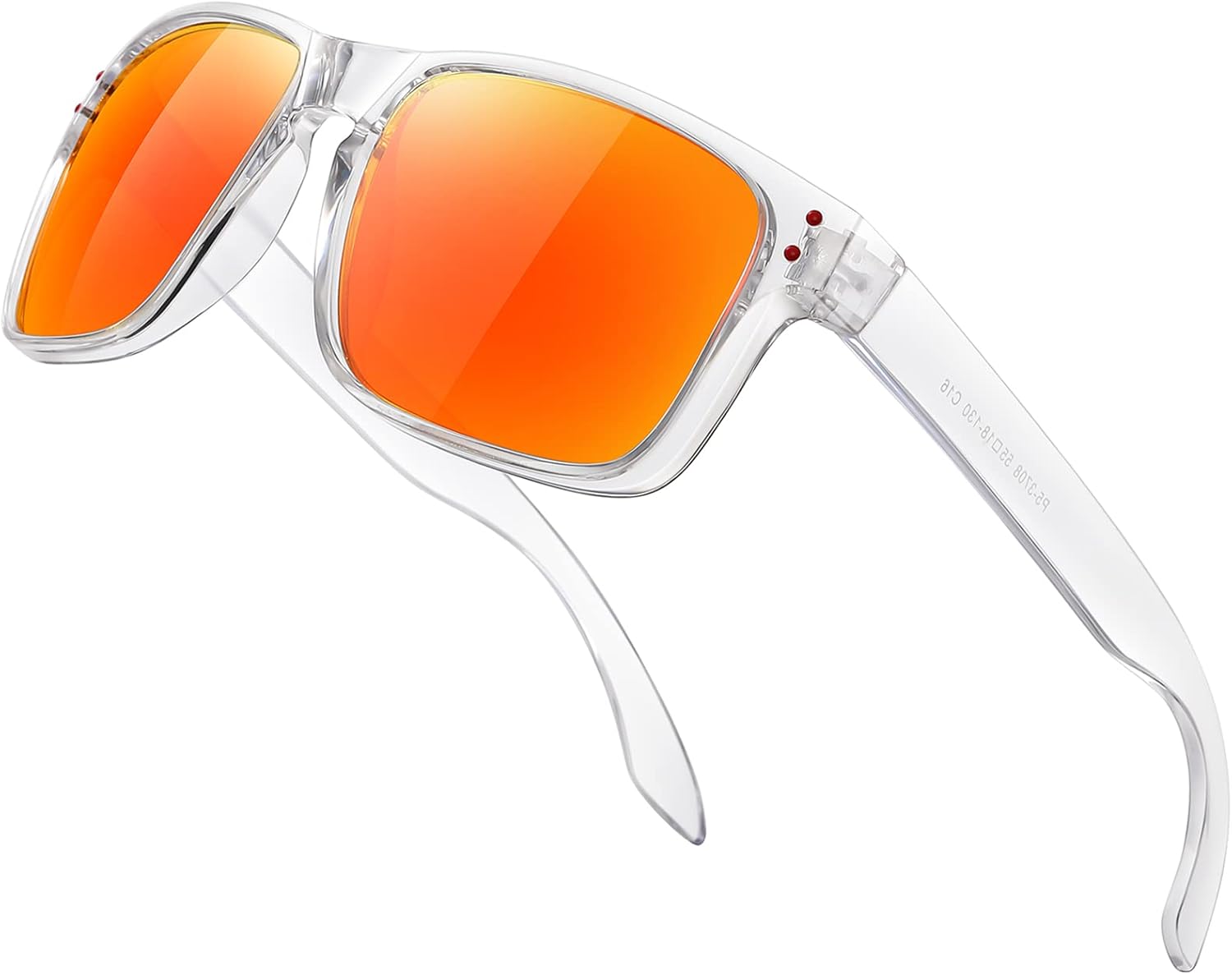 Polarized Sunglasses Men Womens - Retro Square Sun Glasses for Fishing Driving U...