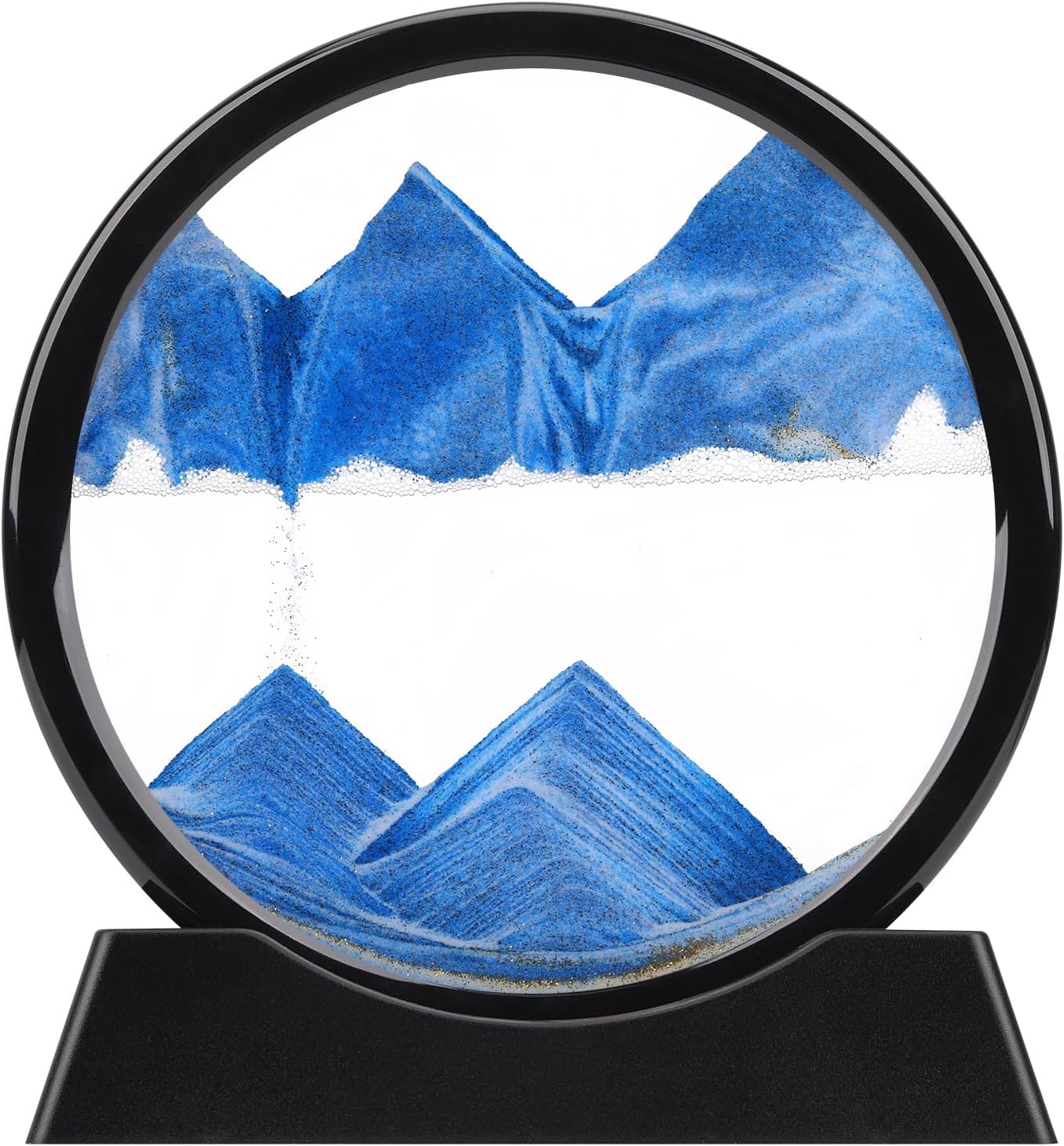 XINBAOHONG Moving Sand Art Picture,Liquid Motion 3D Deep Sea Sandscape in Motion...