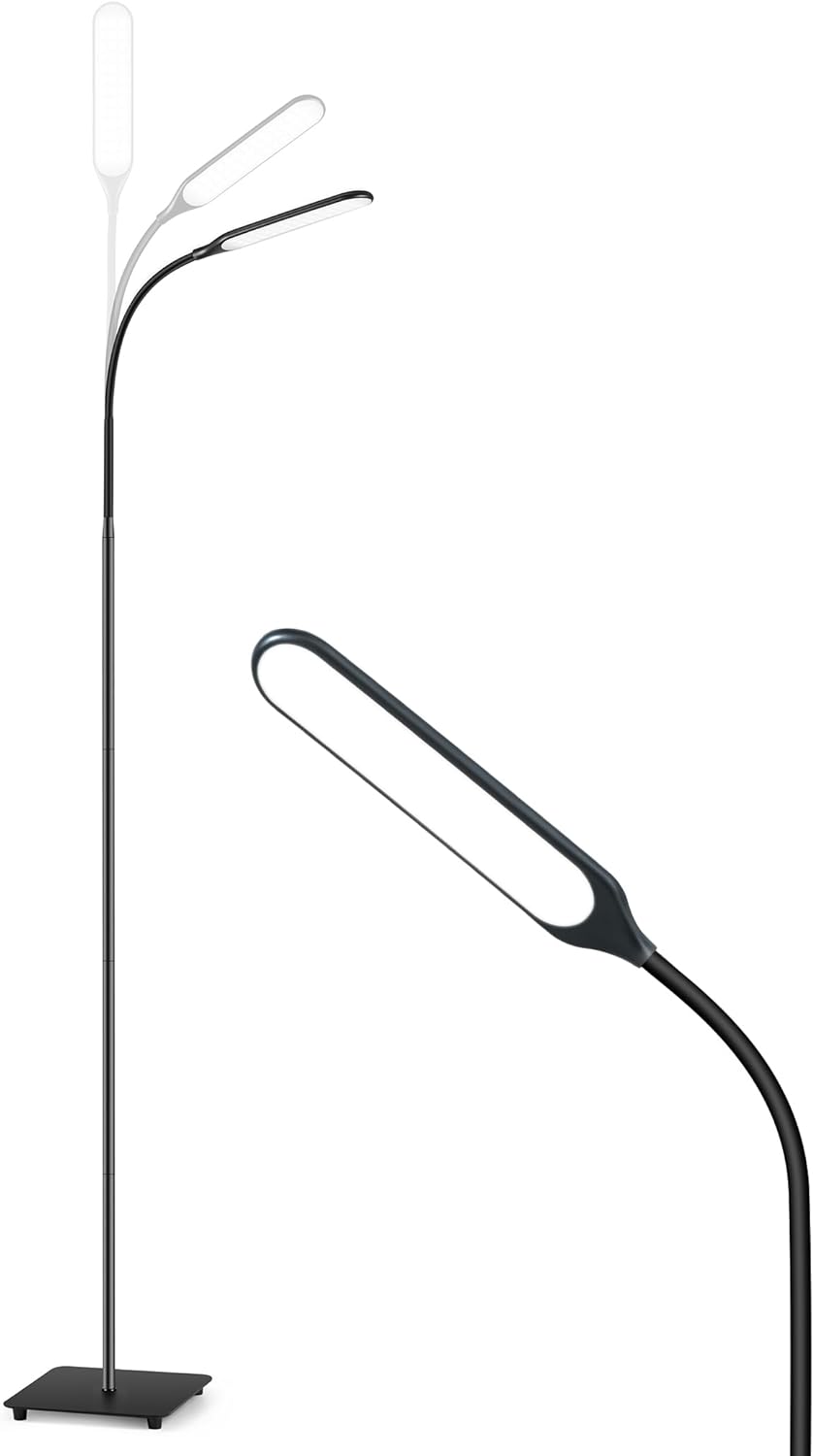 sympa LED Floor Lamp, Dimmable Standing Tall Pole...
