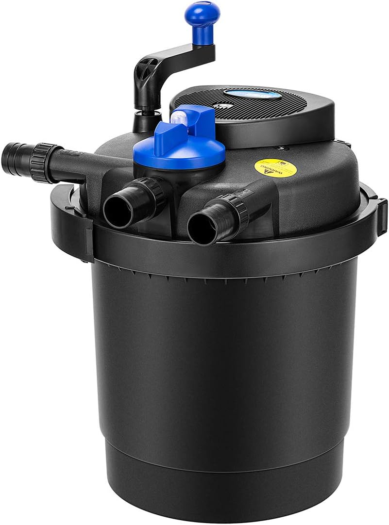 VIVOHOME Pressurized Biological Filter, Special Pond Filter for Koi Ponds up to...