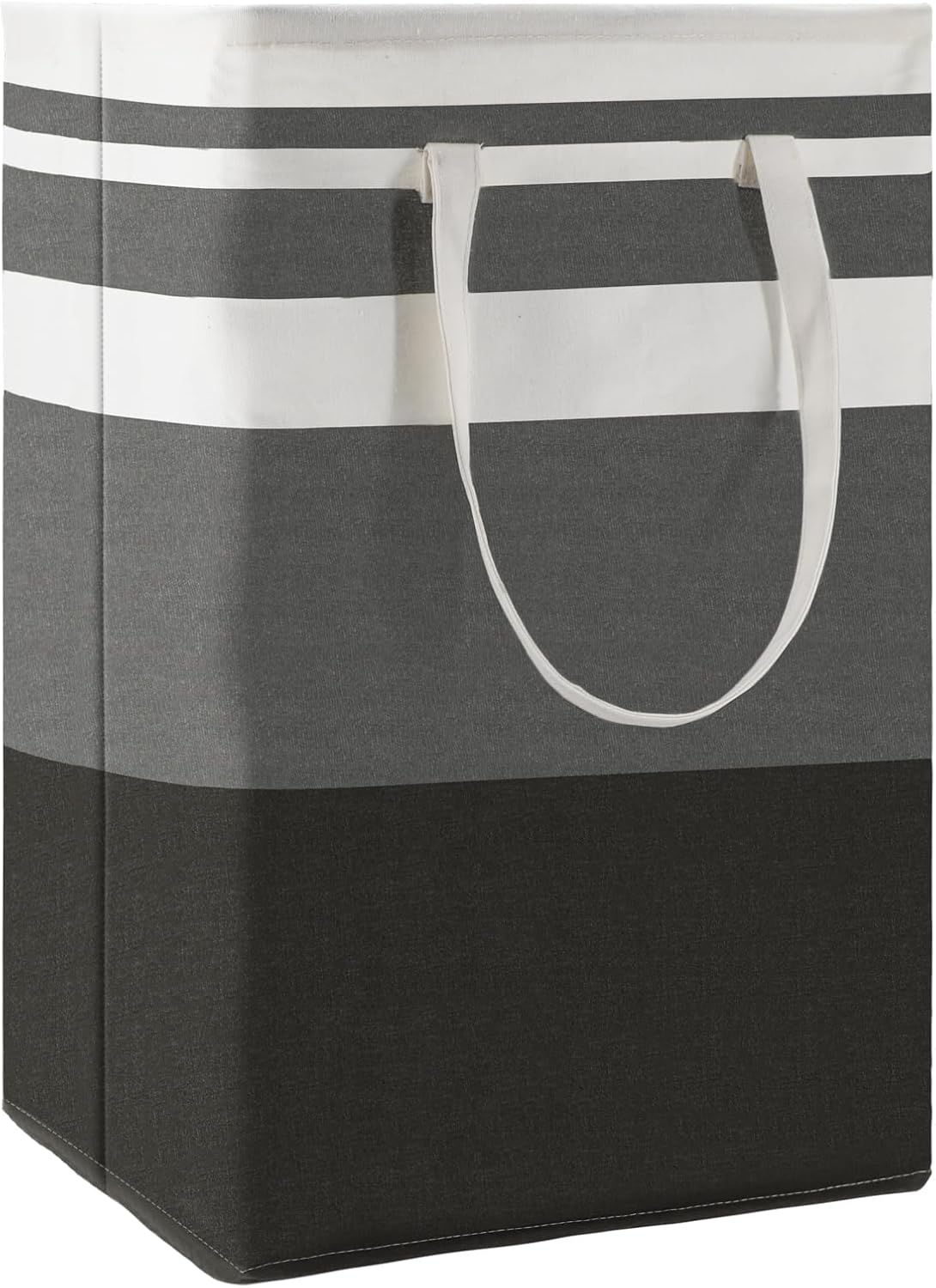 Maxsilan 80L Freestanding Laundry Basket with Extended Handle, Collapsible Water...