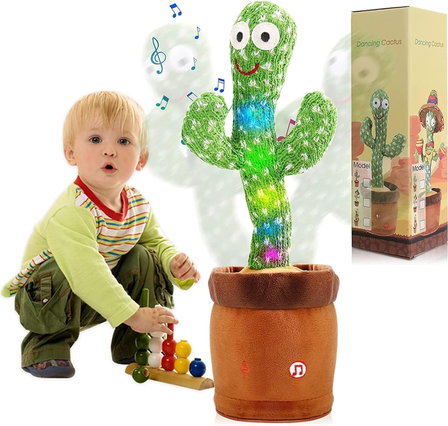 MIAODAM Dancing Cactus, Special Talking Cactus Repeats What You Say, Innovative...