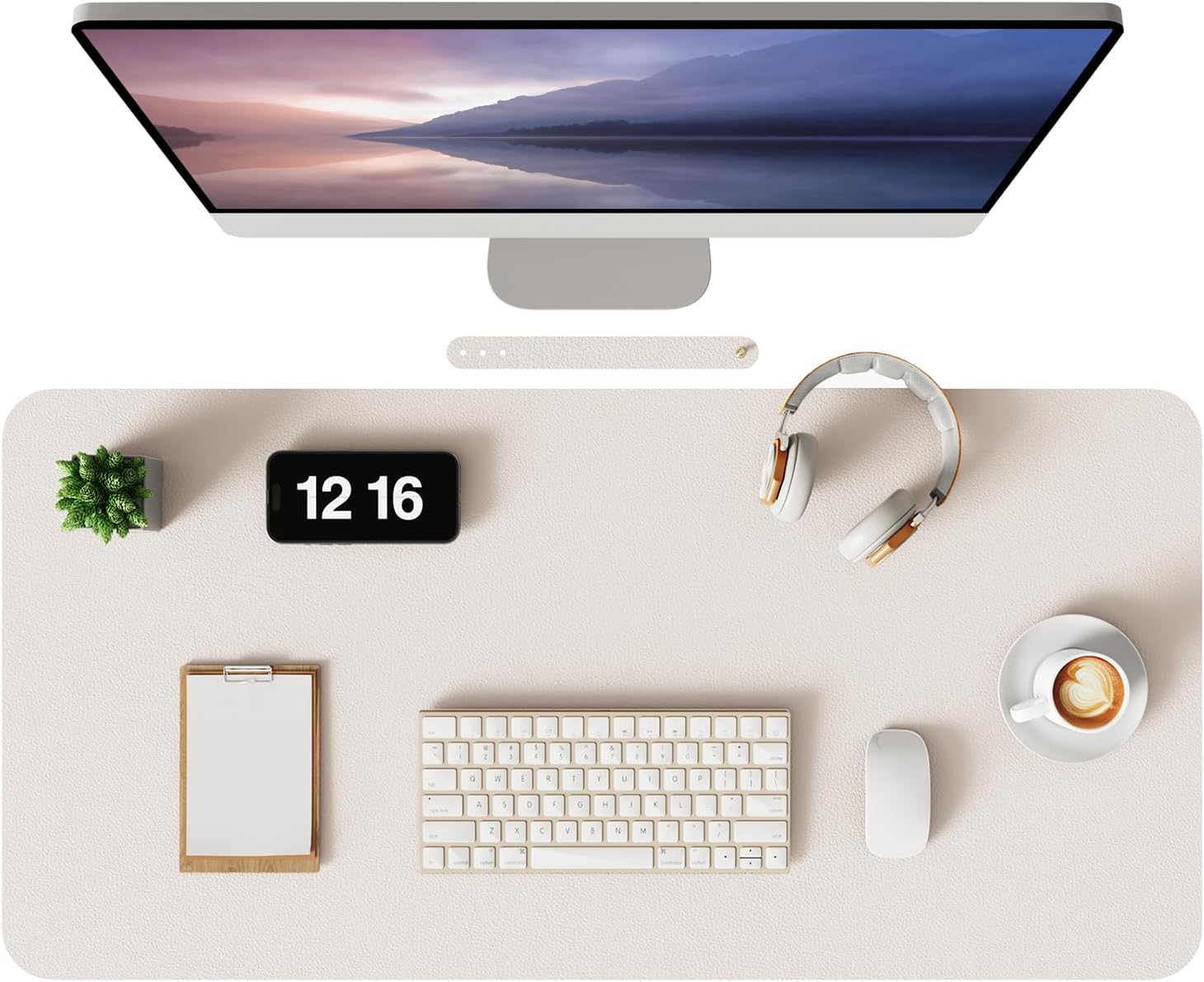 MOLMO Non-Slip Desk Mat, Waterproof Desk Pad Table Protector, Easy Clean Laptop...