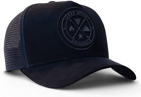 Urban Effort Mesh Back Cap - for Men and Women Baseball Hat 5-Panel Trucker Hat...