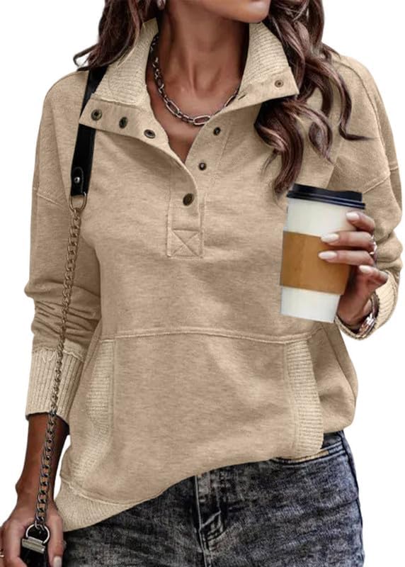 SHEWIN Womens Sweatshirt, Special Casual Long Sleeve Lightweight Sweatshirt, Inn...
