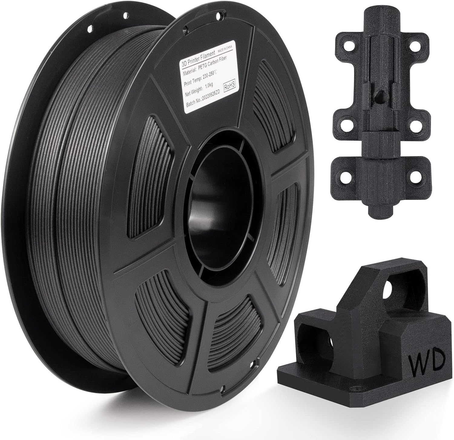 IEMAI Carbon Fiber PETG Filament, PETG Filament 1.75mm, PETG 3D Printer Filament...