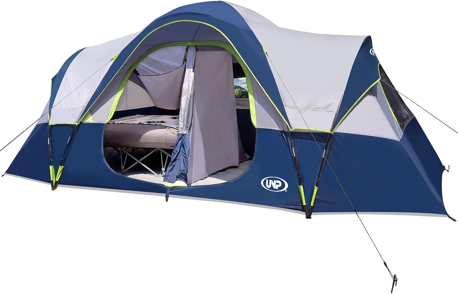 UNP Camping Tent 10-Person-Family Tents, Parties, Music Festival Tent, Big, Easy...