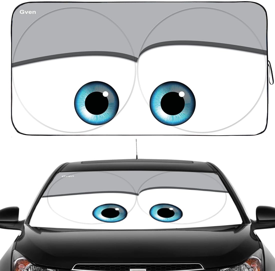 Gven Windshield Sun Shade, Special Car Sun Shade for Front Windshield, Innovativ...