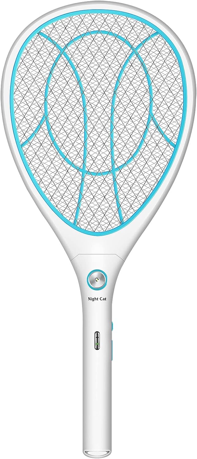 Night Cat Fly Racket Electric for Housewives Kitchens : Fly Swatter Electronic B...