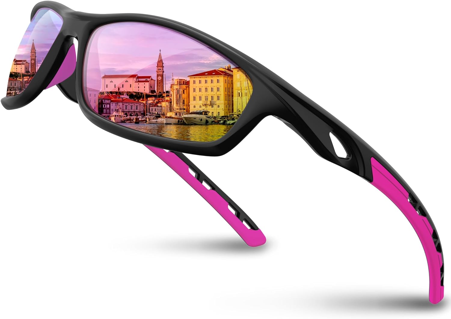 RIVBOS Sunglasses, Special Sunglasses for Men Women, Innovative Polarized UV Pro...