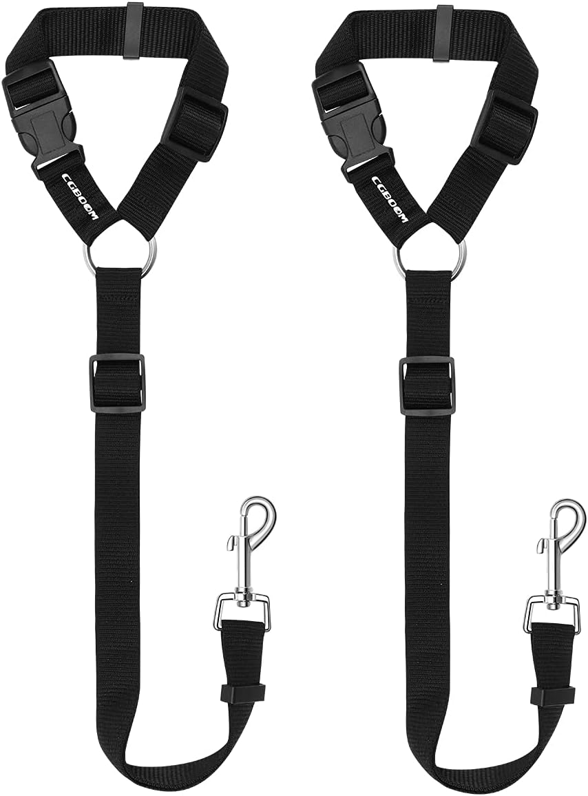 CGBOOM Dog Car Seat Belt, Special Dog Harness Restraints for Safety, Innovative...