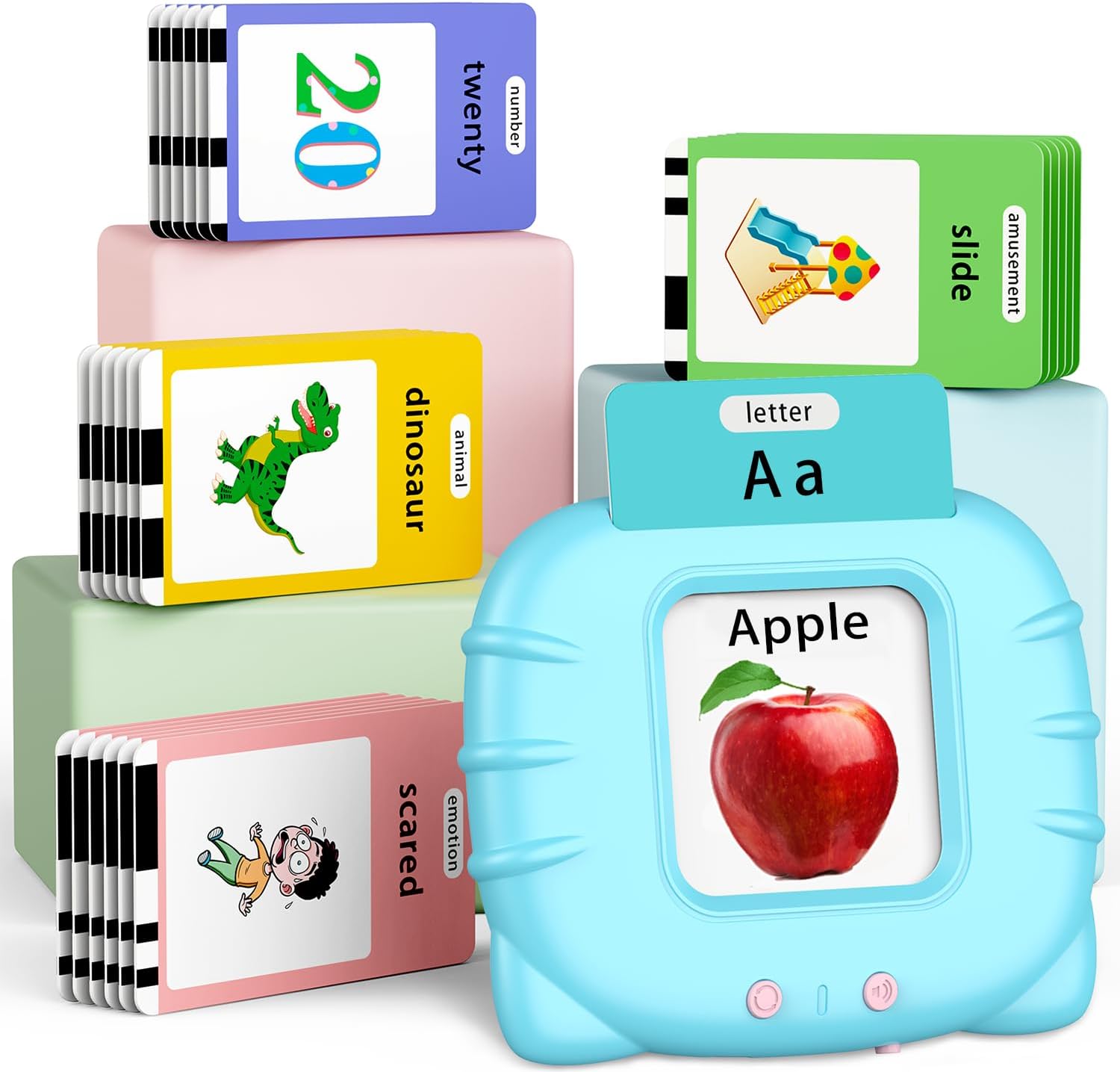 520 ABC Sight Words Talking Flash Cards, Special Preschool Learning Activities,...