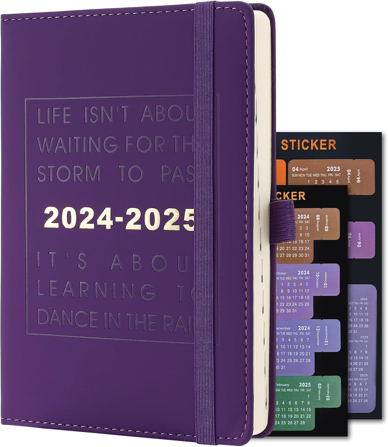 Mljtoyo Diary Planner 2024-2025,Academic Diary 2024 25 Page a Day,Mid Year Daily...