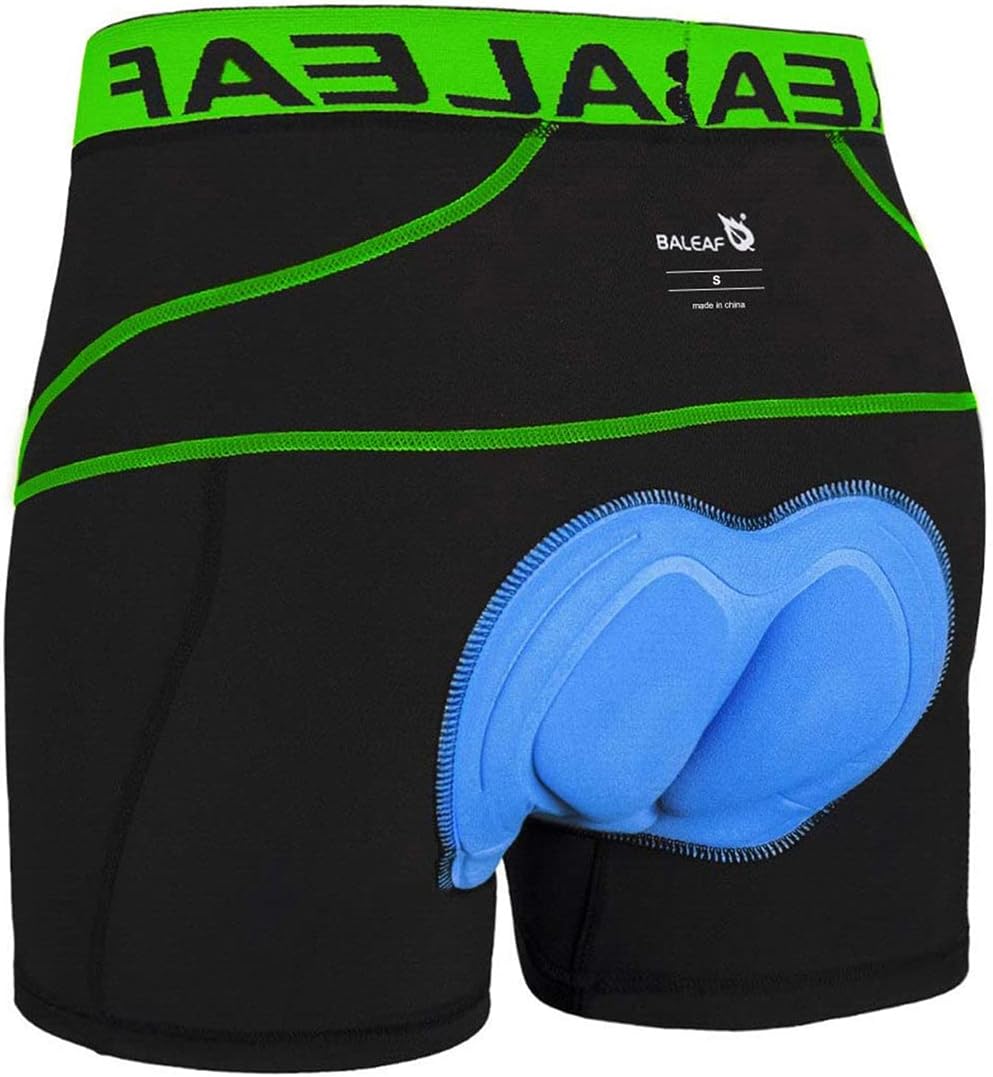BALEAF Cycling Shorts, Special Mens 4D Padded Mountain Bike Underwear, Innovativ...