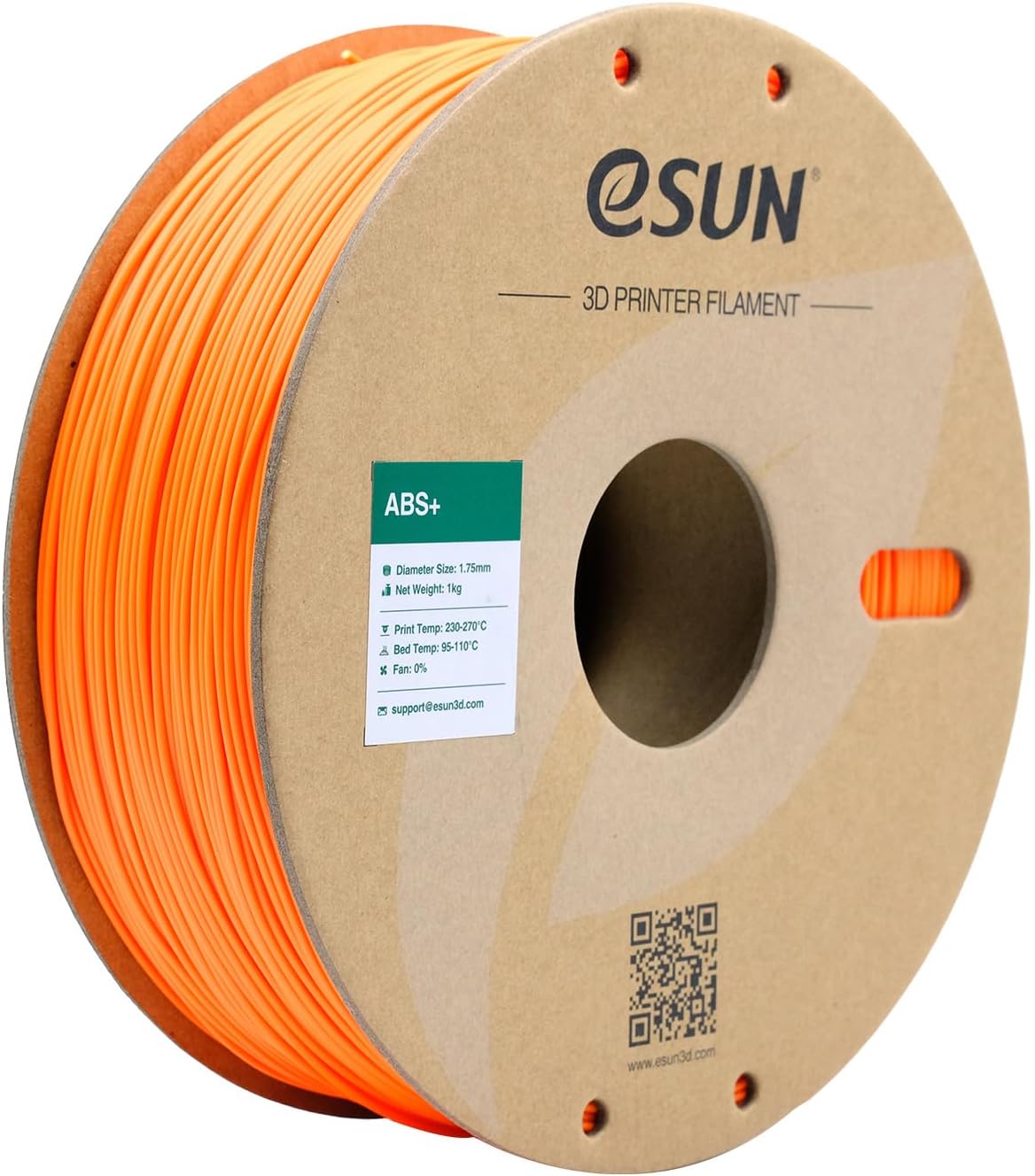 High-Quality eSUN ABS Filament, Special 1.75mm Filament for 3D Printers, Low War...