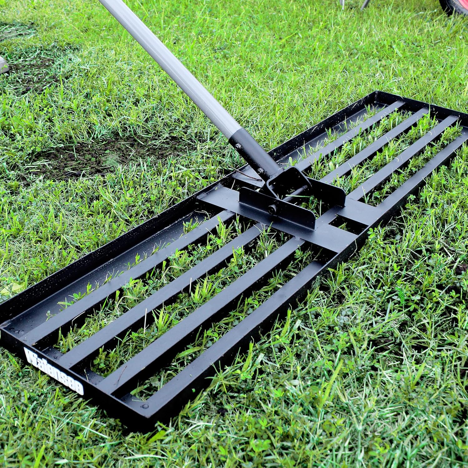 Walensee Lawn Leveling Rake, Special Levelawn Tool with 213cm 89x25cm, Innovativ...