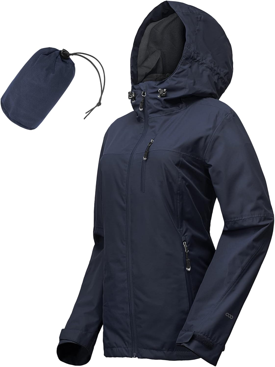 33,000ft Women's Rain Jacket, Special Waterproof Packable Raincoat, Innovative L...