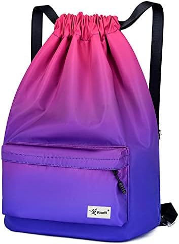 Risefit Drawstring Bag, Special Waterproof Swim Bags, Innovative Lightweight Day...