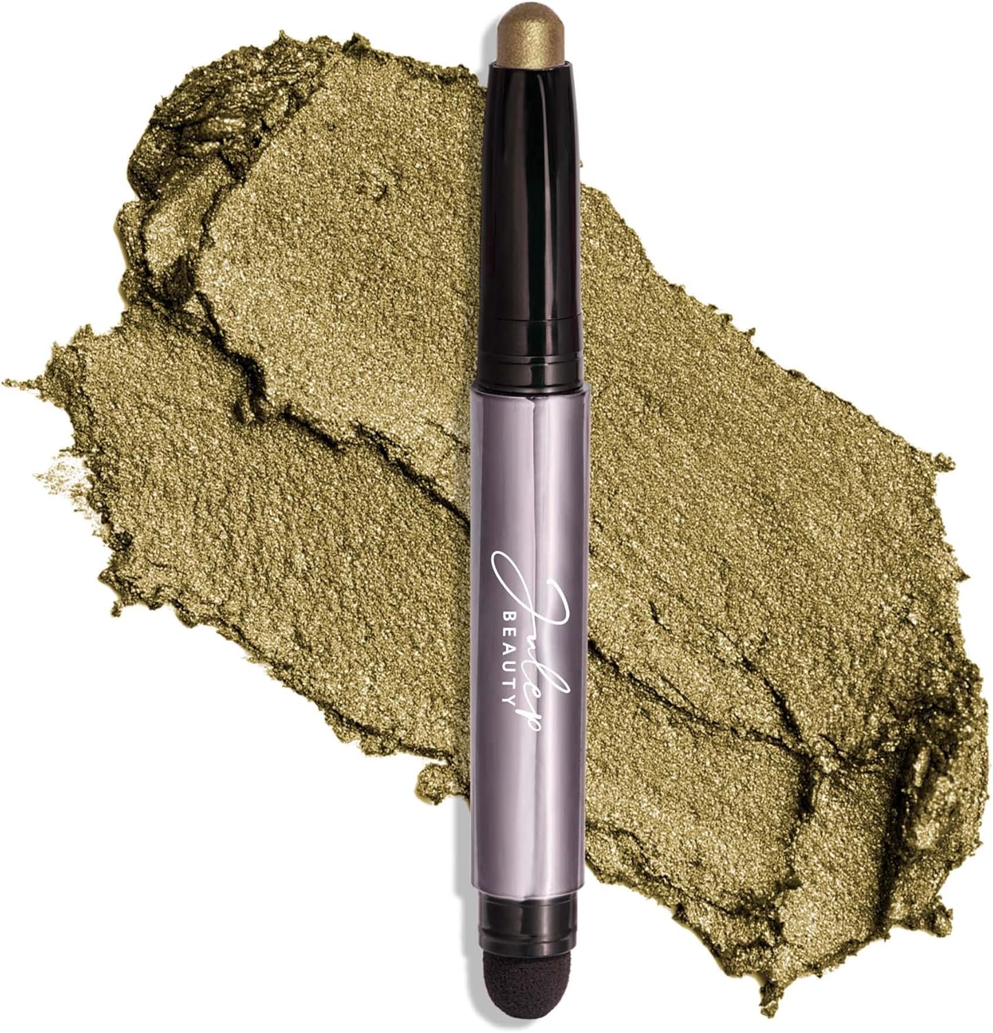 Julep Eyeshadow 101 Crème to Powder Waterproof Eyeshadow Stick, Khaki Green Shim...
