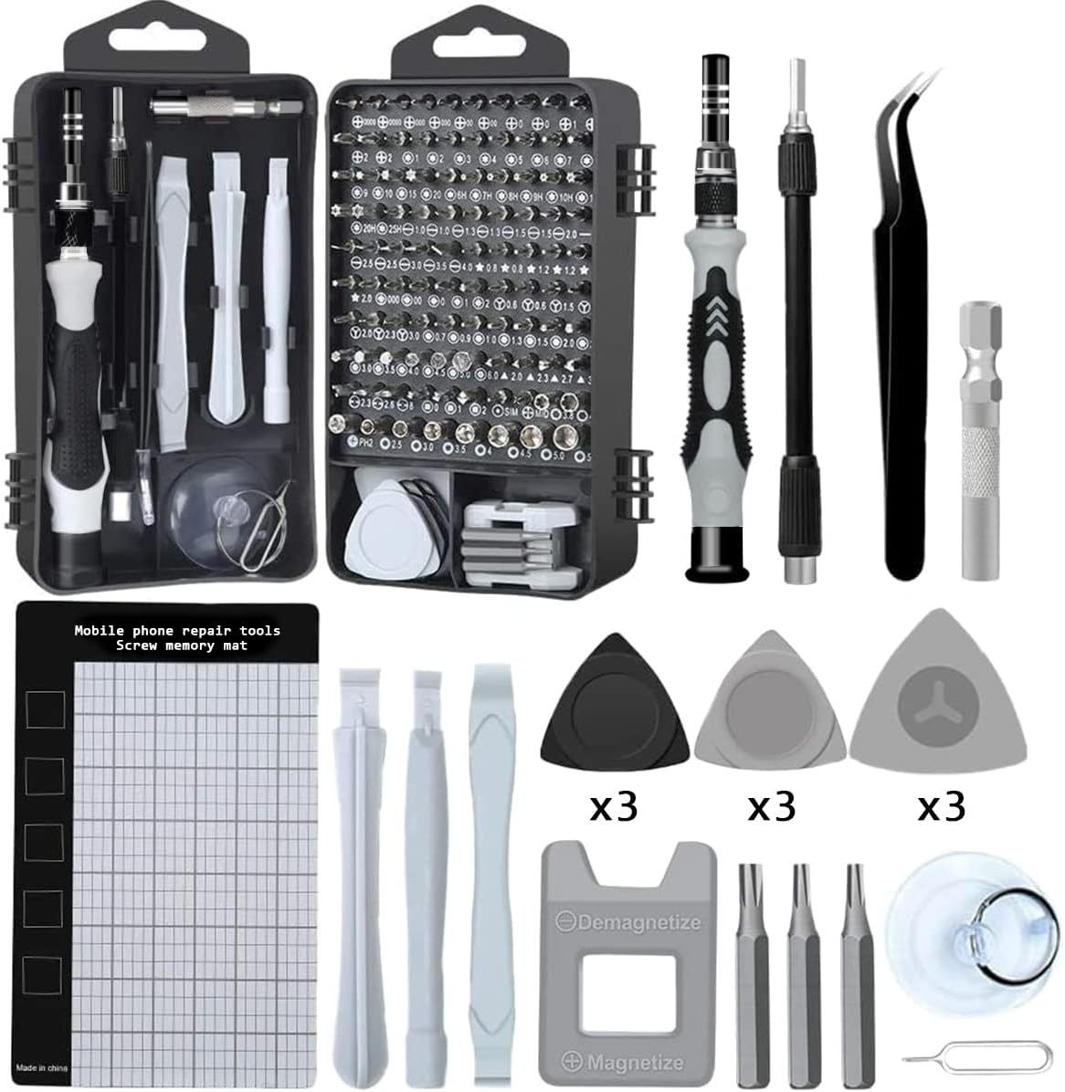 Newlemo 122-in-1 Precision Screwdriver Set, Magnetic Tips, DIY Mini Screwdriver...