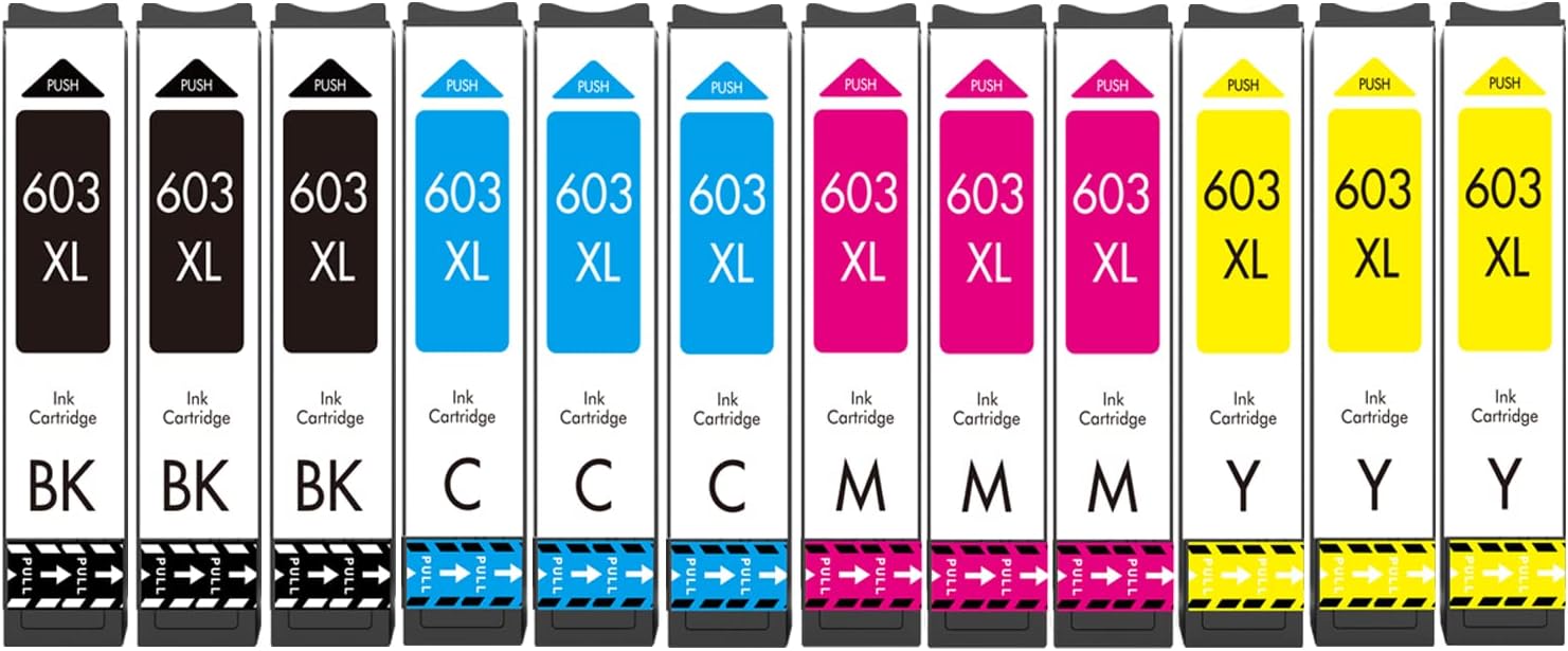 Cartridgeify 603 XL Ink Cartridges Compatible with Epson 603 603XL Multipack, fo...