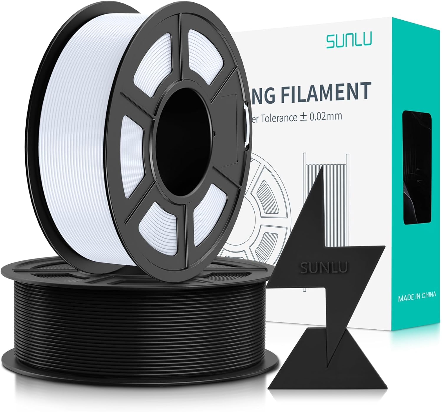 SUNLU High Speed PLA Filament, Special 1.75mm PLA Filament for Up to 600mm/s Fas...