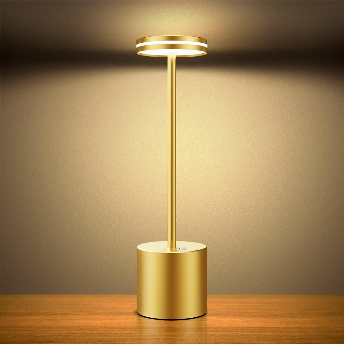 Hapfish Rechargeable Cordless LED Table Lamp, Special Table Lamps with 5000mAh B...