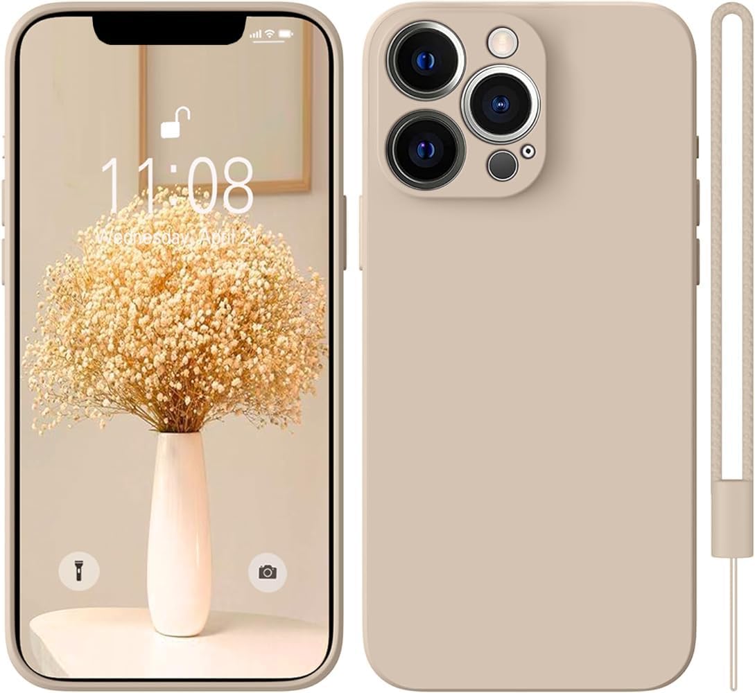 KPPIT iPhone 13 Pro Max Case Silicone 6.7 inch, Microfiber Lining iPhone 13 Pro...
