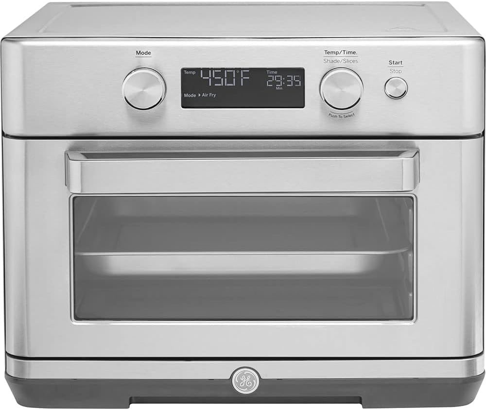 GE Digital Air Fryer Toaster Oven, Innovative Convection Toaster with 8 Cook Mod...