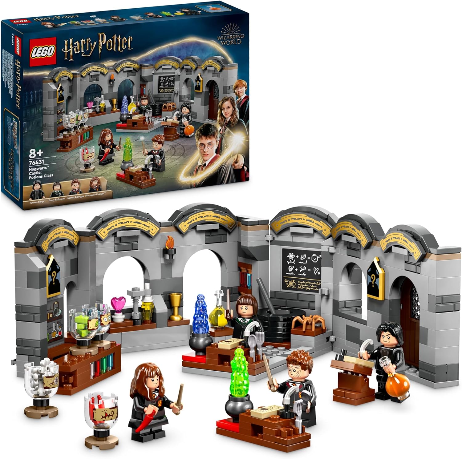 LEGO Harry Potter Hogwarts Castle: Potions Class Set, Buildable Wizarding World...